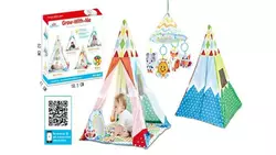 Вигвам Alan-baby детская игровая палатка музыкальный коврик для малышей игровые развивающие центры от 0 до 3