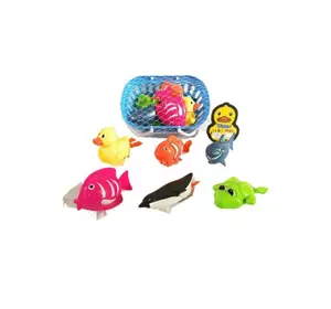 Игрушечный набор для ванной морские животные для ванной игрушки для воды детские игрушки для ванной