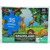Пазлы Джунгли Jumbo на 35 элементов картонные пазлы детские пазлы с животными пазлы для маленьких детей