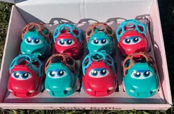 Погремушка машинка MK Toys развивающая машинка для малышей игрушка для мелкой моторики для детей Погремушка машинка MK Toys развивающая машинка для малышей игрушка для мелкой моторики для детей