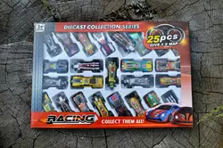 Набор машинок Racing 25 шт набор металлопластиковых гоночных машинок коллекционные машины набор автомобилей Набор машинок Racing 25 шт набор металлопластиковых гоночных машинок коллекционные машины набор автомобилей