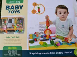 Набор погремушек-грызунков Baby Toys погремушка львенок детский грызунок игрушки для зубов мягкие игрушки Набор погремушек-грызунков Baby Toys погремушка львенок детский грызунок игрушки для зубов мягкие игрушки