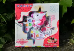 Детская косметика Make Up Rainbow Horse набор игрушечной косметики детские тени для век детский блеск для губ Детская косметика Make Up Rainbow Horse набор игрушечной косметики детские тени для век детский блеск для губ