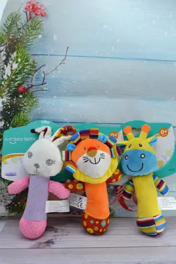 Погремушка мягкая игрушки для младенцев мягкий зайчик для малышей мягкий львенок для самых маленьких Погремушка мягкая игрушки для младенцев мягкий зайчик для малышей мягкий львенок для самых маленьких