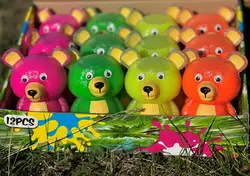Слайм Мишка Slime bears neon color лизун игрушечный слайм детские лизуны неоновый слайм в баночке Слайм Мишка Slime bears neon color лизун игрушечный слайм детские лизуны неоновый слайм в баночке