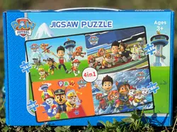 Набор пазлов Щенячий патруль Jigsaw Puzzle 4в1 пазлы с героями мультфильмов картонные пазлы для детей от 3 лет Набор пазлов Щенячий патруль Jigsaw Puzzle 4в1 пазлы с героями мультфильмов картонные пазлы для детей от 3 лет