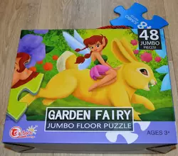 Пазл Garden Fairy Jumbo на 48 элементов картонный напольные пазлы детские большие пазлы с феей Пазл Garden Fairy Jumbo на 48 элементов картонный напольные пазлы детские большие пазлы с феей