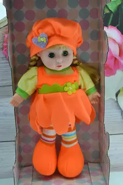 Кукла lovely Doll плюшевая кукла для малышей кукла в наряде цветочек кукла с открывающиеся глазами Кукла lovely Doll плюшевая кукла для малышей кукла в наряде цветочек кукла с открывающиеся глазами