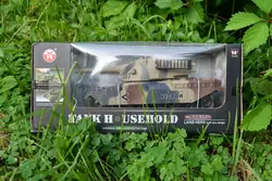 Детский танк HouseHold электрический танк со светом и музыкой игрушечный металлопластиковый танк с пульками Детский танк HouseHold электрический танк со светом и музыкой игрушечный металлопластиковый танк с пульками