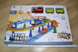 Детская железная дорога Train Track набор путей для электропоезда со светом игрушечные детские железные дороги Детская железная дорога Train Track набор путей для электропоезда со светом игрушечные детские железные дороги