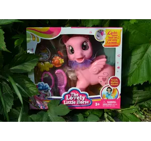 Пони My lovely little horse музыкальное пони интерактивный пони с музыкой игрушечный пони с аксессуарами Пони My lovely little horse музыкальное пони интерактивный пони с музыкой игрушечный пони с аксессуарами