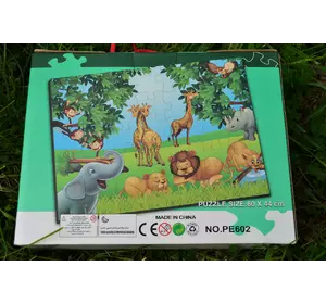 Пазлы Джунгли Jumbo на 35 элементов картонные пазлы детские пазлы с животными пазлы для маленьких детей Пазлы Джунгли Jumbo на 35 элементов картонные пазлы детские пазлы с животными пазлы для маленьких детей