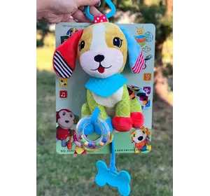 Погремушка Щенок подвески на коляску для новорожденных игрушки для детей до года мягкая игрушка в коляску Погремушка Щенок подвески на коляску для новорожденных игрушки для детей до года мягкая игрушка в коляску