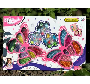 Набор для бисероплетения The flower beading креативный набор для изготовления украшения из бисера Набор для бисероплетения The flower beading креативный набор для изготовления украшения из бисера