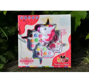 Детская косметика Make Up Rainbow Horse набор игрушечной косметики детские тени для век детский блеск для губ Детская косметика Make Up Rainbow Horse набор игрушечной косметики детские тени для век детский блеск для губ