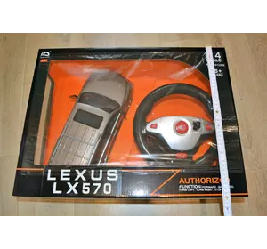 Машинка на радиоуправлении Lexus LX570 детская машинка с рулем автомобиль лексус дистанционное управление Машинка на радиоуправлении Lexus LX570 детская машинка с рулем автомобиль лексус дистанционное управление