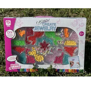 Набор для бисероплетения Fashion create jewelry детский набор для создание украшение из бисера Набор для бисероплетения Fashion create jewelry детский набор для создание украшение из бисера